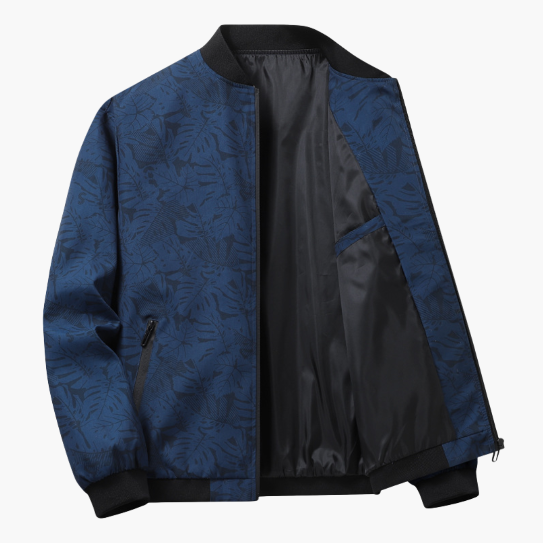 Daniel Patterned Bomber Jacket
