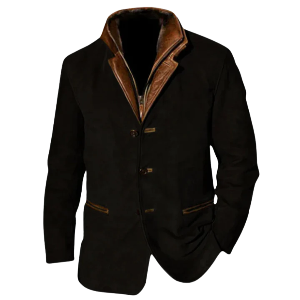 Ethan Classic Suede Jacket