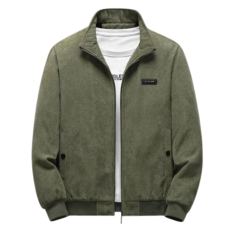 Liam Velvet Jacket with Fur Lining