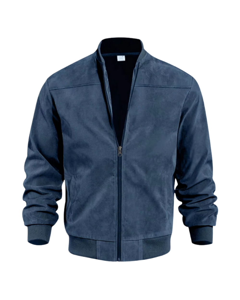 Elias Suede Look Bomber Jacket