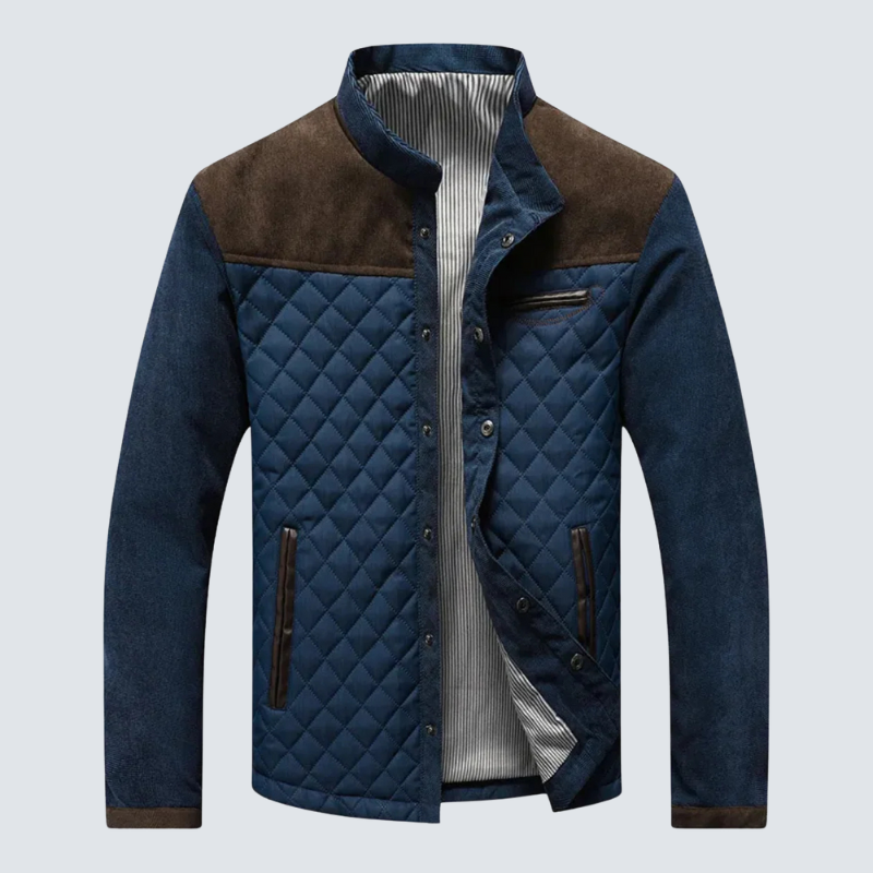 Victor Padded Shoulder Detail Men's Jacket
