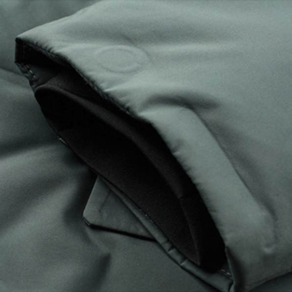 Daniel Single Breasted Puffer Blazer Jacket